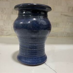 Blue Ceramic Vase